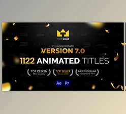 Download Videohive – TypoKing | Title Animation – Kinetic Typography Text V7 – 11263341