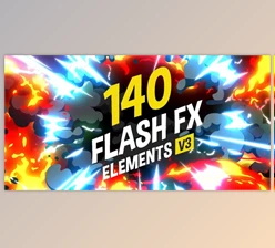 Download 140 Flash FX Elements V3 (Videohive 11266469)