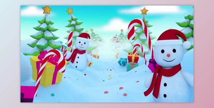 Download Christmas Background Loop (Videohive 25060589)