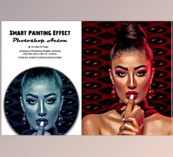 Download Smart Painting Effect PS Actin CreativeMarket-5394795