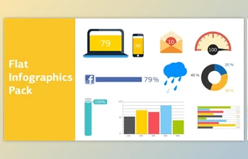 Download Flat Infographics <span class='badge badge-warning'>Pack</span> (Videohive 12678416)