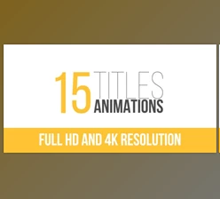 Download 15 Title Animations (Videohive 15782157)