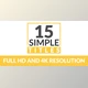 Download 15 Simple Titles (Videohive 18091214)