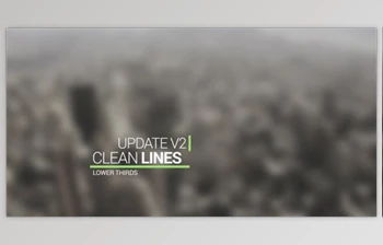 Download <span class='badge badge-warning'>Clean</span> Lines Lower Third (Videohive 10740623)