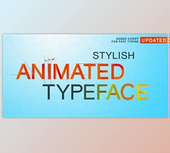 Download Stylish Animated Typeface (Videohive 6145345)