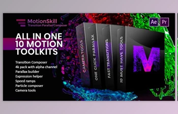All in One <span class='badge badge-warning'>Motion</span>, Transition, Parallax, Expression ToolKit (Videohive 23443787)