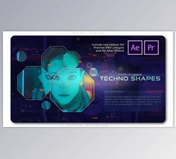 Download Techno Shapes Digital Slideshow (Videohive 28805782)