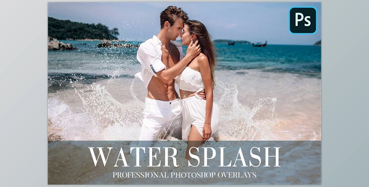 Download Water Splash Overlays Photoshop CreativeMarket-4943549