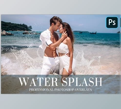 Download Water Splash Overlays Photoshop CreativeMarket-4943549