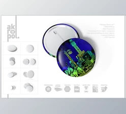 Download Badge Mock up CreativeMarket-4884892