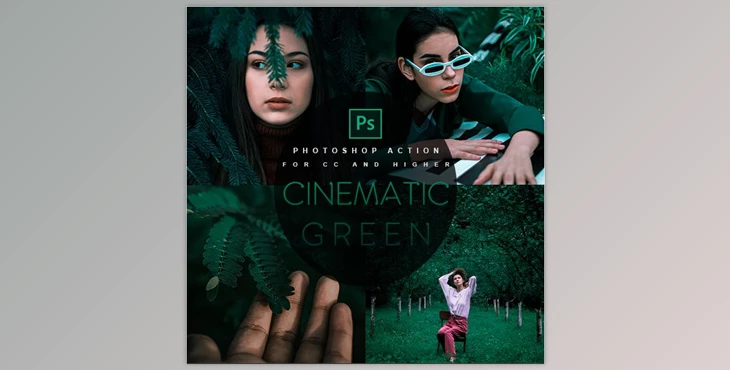 Download Cinematic Green – Photoshop Action GraphicRiver-28088947