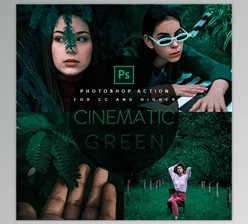 Download Cinematic Green – Photoshop Action GraphicRiver-28088947