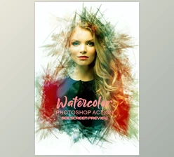 Download Watercolor Photoshop Action GraphicRiver-28081774