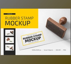Download Rubber Stamp Mockup Set CreativeMarket-5389275