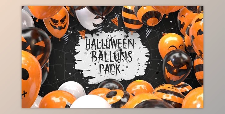 Download Halloween Balloon Pack (Videohive 29043802)