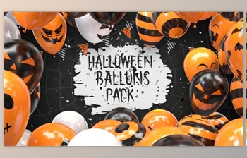 Download Halloween Balloon <span class='badge badge-warning'>Pack</span> (Videohive 29043802)