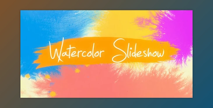 Download Watercolor Slideshow (Videohive 20184342)