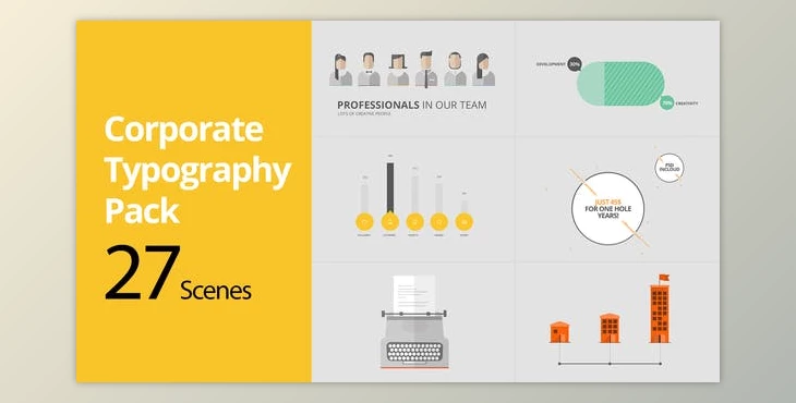 Download Corporate Typography Pack (Videohive 5006143)