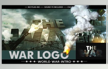 War Logo - <span class='badge badge-warning'>Realistic</span> Military Intro (<span class='badge badge-warning'>Videohive</span> 7725040)