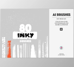 Download 80 INKY BRUSHES CreativeMarket-5503305