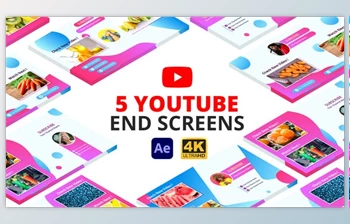 Download YouTube End <span class='badge badge-warning'>Screens</span> | After Effects (Videohive 29148812)