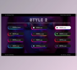 Download Gradient Social Media Lower Thirds (Videohive 29110100)