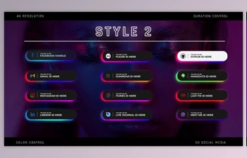 Download Gradient Social <span class='badge badge-warning'>Media</span> Lower Thirds (Videohive 29110100)