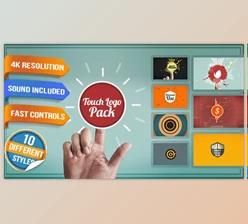 Download Touch Screen Logo Pack -Quick Simple (Videohive 10654045)