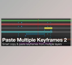 Download Aescripts Paste Multiple Keyframes 2 v2.0.9 (WIN, MAC)