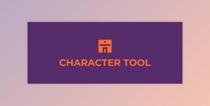 Download AeScripts – Character Tool 1.0.6 for After Effects (Plugin)