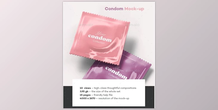 Download Condom Mock-up GraphicRiver-28678045