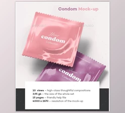 Download Condom Mock-up GraphicRiver-28678045