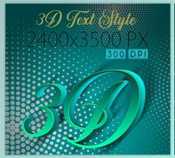 Download 3D Text Effect 25_9_20 GraphicRiver-28720799 PSD