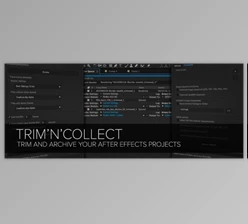 Download AeScripts Trim N Collect v1.5 After Effects Plugin