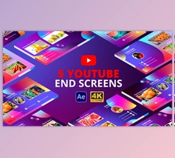 Download YouTube End Screens Vol.2 | After Effects (Videohive 29148818)