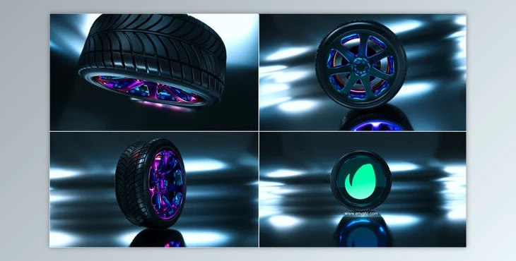 Download Wheel Logo Reveal (Videohive 23229533)
