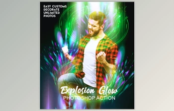Download Explosion Glow <span class='badge badge-warning'>Effect</span> Ps Action GraphicRiver-28427849