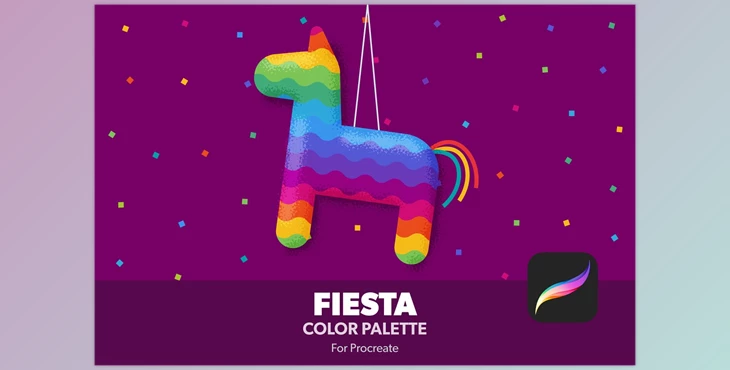 Download Fiesta Procreate Color Palette CreativeMarket-4940523