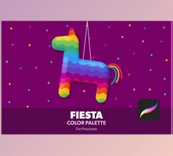 Download Fiesta Procreate Color Palette CreativeMarket-4940523