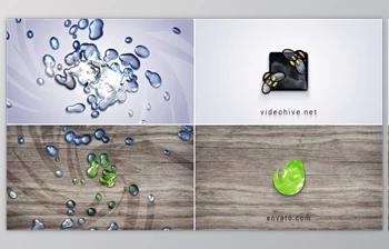 Download <span class='badge badge-warning'>Clean</span> Water Logo Reveal (Videohive 29220320)