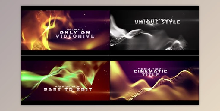 Abstract Particle / Form Cinematic Trailer-V-2 (Videohive  29100896)