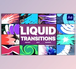 Download Liquid Transitions Pack 11 | After Effects (Videohive 29201003)