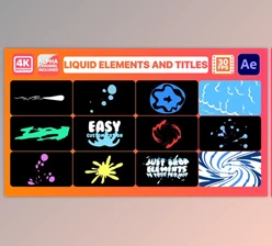 Download Liquid Elements And Titles (Videohive 29223876)