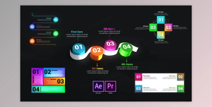 Download Infographic Lists Toolkit (Videohive  29212477)