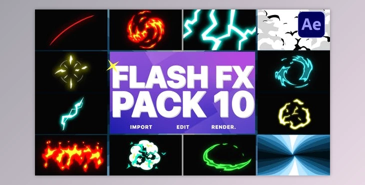 Download Flash FX Elements Pack 10 | After Effects (Videohive  29239474)