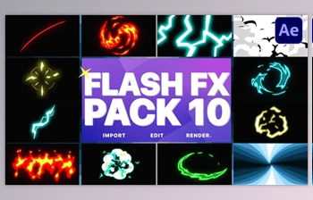Download Flash <span class='badge badge-warning'>FX</span> Elements Pack 10 | After Effects (Videohive 29239474)
