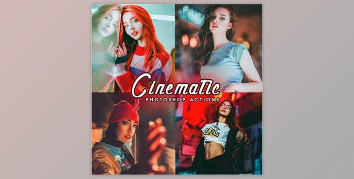Download Cinematic Neon Portrait Photoshop Actions GraphicRiver-29065961