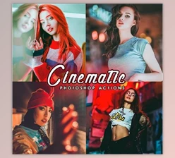 Download Cinematic Neon Portrait Photoshop Actions GraphicRiver-29065961