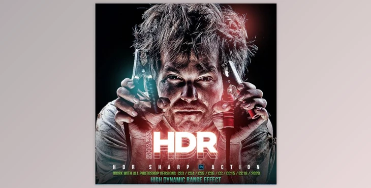 Download Sharp HDR Photoshop Action GraphicRiver-28510684