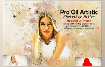 Download <span class='badge badge-warning'>Pro</span> Oil Artistic Photoshop Action CreativeMarket-5275731